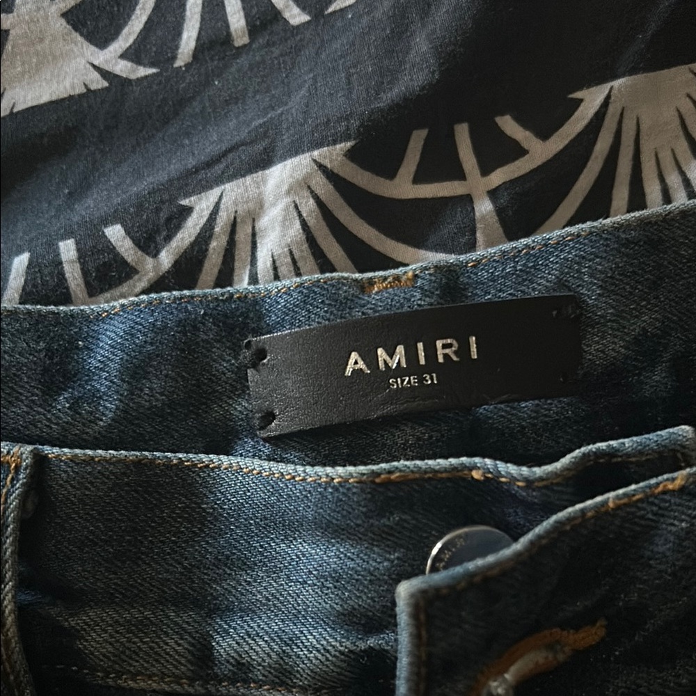 Amiri Blue Denim Jeans